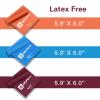A AZURELIFE Resistance Bands,Professional Long Non-Latex Elastic Stretch Bands,Exercise Bands for Physical Therapy, Yoga, Pilates, Rehab, at-Home or The Gym Workouts, Strength Training view 3