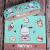 Cute Eyeglass Cases Hard Shell Storage Case Protective Box With Glasses Cloth Adjustable Glasses Strap Ear Grips Hook view 2