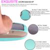Cute Eyeglass Cases Hard Shell Storage Case Protective Box With Glasses Cloth Adjustable Glasses Strap Ear Grips Hook view 3