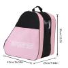 Breathable Skating Gear Bag for Ice Skates, Quad Skates, and Inline Skates, Pink view 4