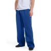 Baggy Sweatpants Men Wide Leg Sweat Pants Mens Clothing Casual Athletic Workout Straight Leg Open Bottom Sweatpants Fleece Lined Jogger with Pockets Fall Winter Clothes Blue view 4