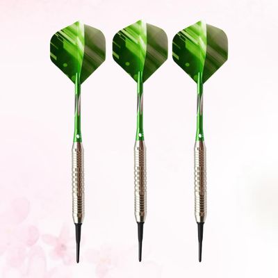 Sosoport 1set Professional Pin-Type Hard for Bar Ktv Green High Accuracy Accessories for All Skill Levels Easy to Use Carry Design for Casual Players