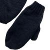 Couple Holding Hands Gloves, Winter Warm Gloves, Couple Gloves, Love Holding Hands Knitted Gloves for Cold Weather, Black view 4