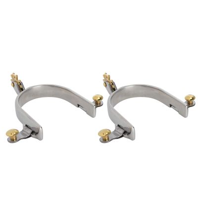 Spur for Boots Men, Stainless Steel Cowboy Boot Spur Ladies Western Roping Horse Spurs for Men and Women