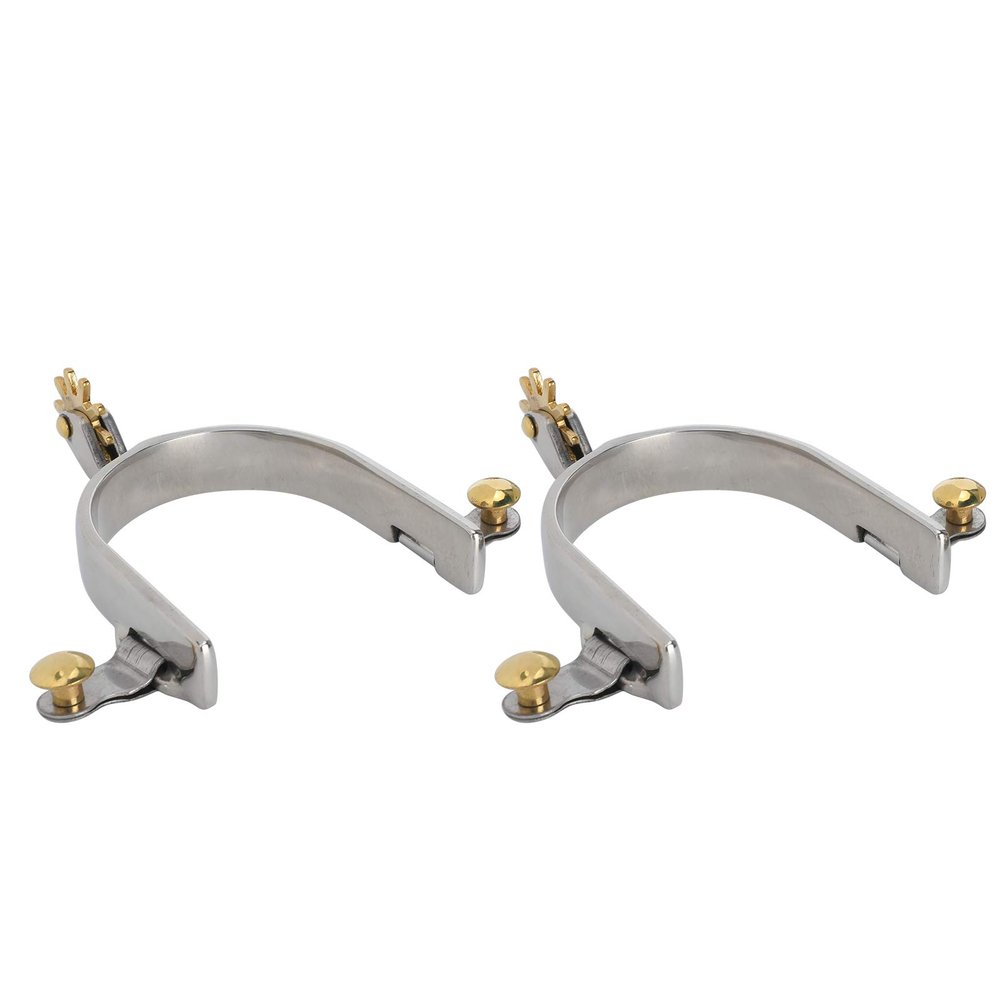 Spur for Boots Men, Stainless Steel Cowboy Boot Spur Ladies Western Roping Horse Spurs for Men and Women