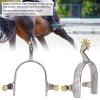 Spur for Boots Men, Stainless Steel Cowboy Boot Spur Ladies Western Roping Horse Spurs for Men and Women view 2