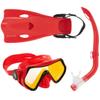 Aqualung Hero Junior Snorkeling Set - Black/White, Small/Medium view 3