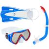 Aqualung Hero Junior Snorkeling Set - Black/White, Small/Medium view 4