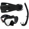 Aqualung Nabul Snorkeling Set - Sand/Camo, Small/Medium view 2