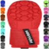 Penveer Baseball Sliding Mitt Youth & Adult, Sliding Glove for Baseball, Softball Sliding Guard, Left and Right Hands (Red, Adult) view 1