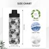 ADovz Cute Sheep Print Sports Insulated Water Bottle 18oz Stainless Steel Water Bottles with Handle and Spout Lid BPA Free Leak Proof Double Wall Water Flask for Men Women Gym Travel view 4