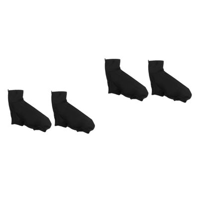 Sosoport 2pcs Mountain Bike Shoes Cover Women Men Outdoor Overshoes Cycling Toe Covers Riding Equipment
