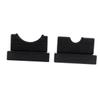 CORHAD 2pcs Bat Display Wall Mounts Bat Rack for Wall Baseball Holder Wooden Organizers Multi-use Stands view 1