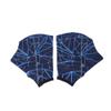 1 Pair Aquatic Gloves,Nylon Fingerless Swimming Gloves Swim Training Gloves for Diving Surfing (Tibetan blueprint) view 1