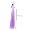 HANABASS 3pcs Helmet Ponytail Wig High-temperature Wire Material for Long Use Fits Helmets view 2