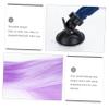HANABASS 3pcs Helmet Ponytail Wig High-temperature Wire Material for Long Use Fits Helmets view 3