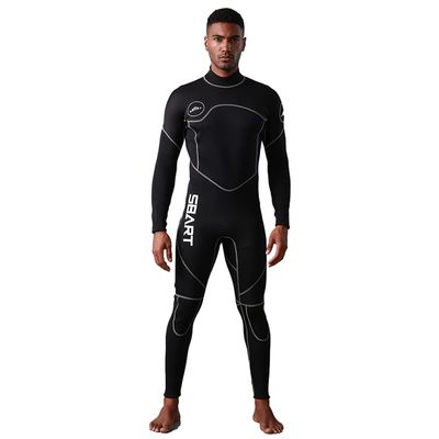 Sbart Mens 3mm Wetsuit, Full Body Diving Suit Back Zip Wetsuit for Diving Snorkeling Surfing Swimming (X-Large)
