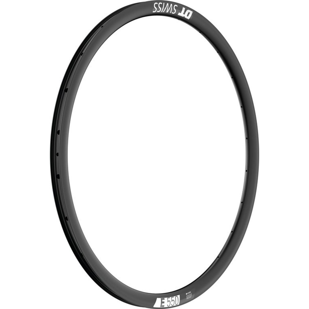 DT Swiss E 550 Rim - 700, Disc, Black, 28h