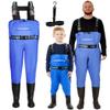 DaddyGoFish Chest Waders for Kids and Adults, Fishing and Hunting Waders with a Pocket and a Wader Hanger view 1