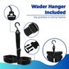 DaddyGoFish Chest Waders for Kids and Adults, Fishing and Hunting Waders with a Pocket and a Wader Hanger view 3