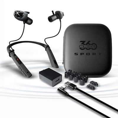 CLEAR 360 SPORT  Next-Gen Hearing Protection with 360 Auditory Awareness | Bluetooth 2-Way Communication | 5 Listening Modes | 24 NRR | Water & Dust Resistant | For Hunting, Tactical & Outdoor Use