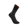 Carhartt Men's Twin Knit Heaveyweight Diamond Plate Crew Sock, Carbon Heather, X-Large view 1