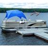 212 Main Pontoon Easy-Up Shade Top - Pacific Blue view 1