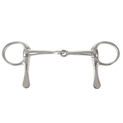 212 Main 4 in. Pony Stainless Steel Half Cheek Snaffle Bit