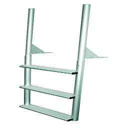 212 Main 7-Wide Step Dock Ladder Anodized Aluminum