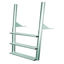 212 Main 7-Wide Step Dock Ladder Anodized Aluminum