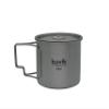 Kuvik 350ml (11.8 oz) Titanium Cup & Titanium Wood Stove Bundle view 2