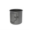 Kuvik 350ml (11.8 oz) Titanium Cup & Titanium Wood Stove Bundle view 4
