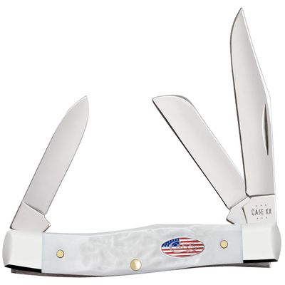 Case Cutlery CA14102: Stockman White Synthetic