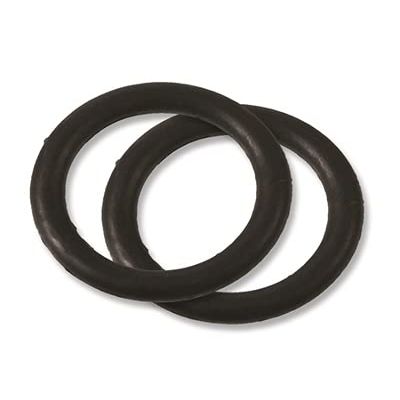 212 Main Black Rubber Replacement Bands for Peacock Safety Stirrups - Black