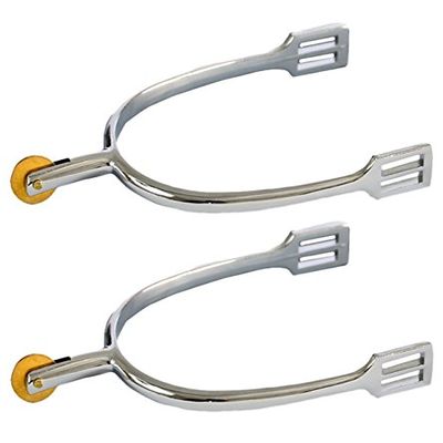 212 Main Zinc Die Cast Spurs with Brass Disc Rowel Mens