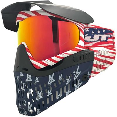Limited Edition Freedom Anniversary Paintball Goggle Mask w/Red Chromatic Thermal Lens