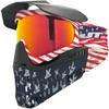 Limited Edition Freedom Anniversary Paintball Goggle Mask w/Red Chromatic Thermal Lens view 1