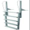 212 Main 5-Wide Step Floating Dock Lift Ladder Anodized Aluminum view 1