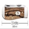 Case Cutlery CA25142: Mini Trapper Zebra Wood view 2