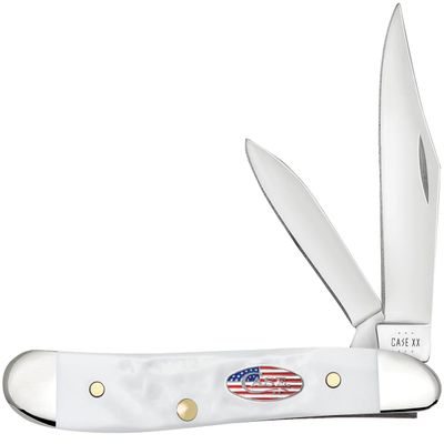 Case Cutlery CA14105: Peanut White Synthetic