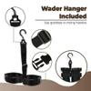 DaddyGoFish Chest Waders for Kids and Adults, Fishing and Hunting Waders with a Pocket and a Wader Hanger view 3
