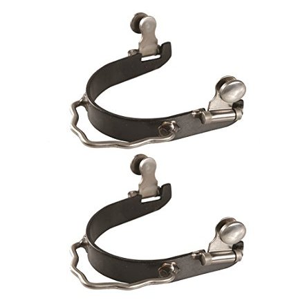 212 Main 1252 Black Steel Bumper Spurs