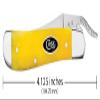 Case Cutlery CA20033: Russlock Yellow Bone view 2