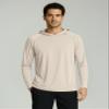 Real Essentials 3 Pack: Men's Long Sleeve Rash Guard Hoodie - SPF UV Sun Protection Workout Fishing Swim Shirts, Set 2, 4X view 2