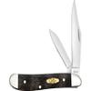 Case Cutlery CA14005: Peanut Black Curly Oak view 1