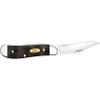 Case Cutlery CA14005: Peanut Black Curly Oak view 4