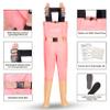 DaddyGoFish Chest Waders for Kids and Adults, Fishing and Hunting Waders with a Pocket and a Wader Hanger view 2