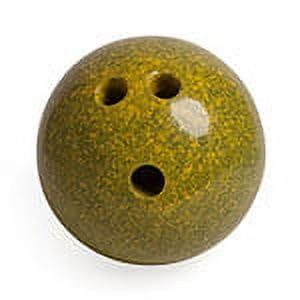 212 Main Plastic Rubberized Bowling Ball - Yellow - 5 lbs