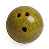 212 Main Plastic Rubberized Bowling Ball - Yellow - 5 lbs view 1