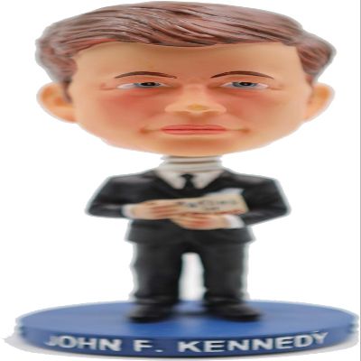 City-Souvenirs Bobblehead Presidential 7 Inch Resin Figurine (John F Kennedy)